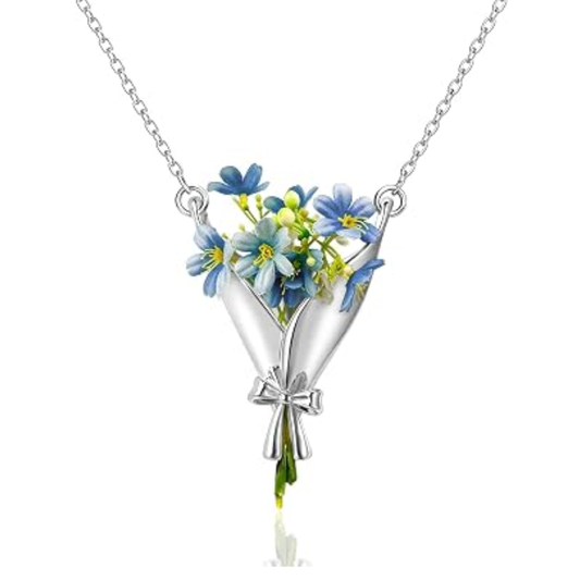 Collar Ramo de Flores