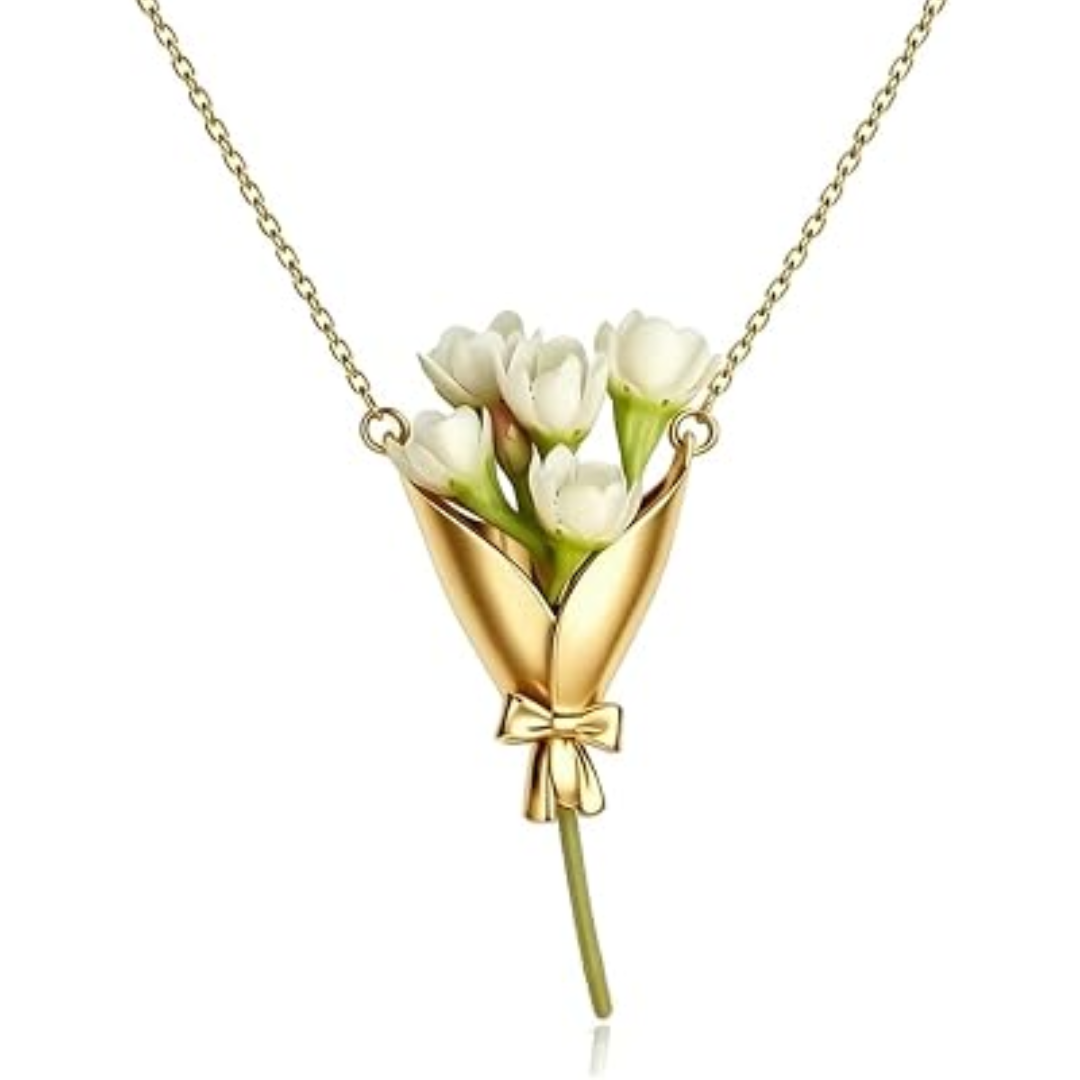 Collar Ramo de Flores